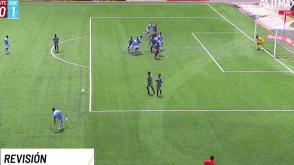 Gol de Luis Iberico para el 1-0 de Sporting Cristal vs. UTC. (Video: L1MAX)