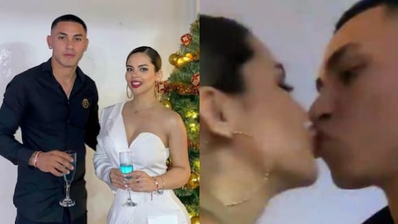 TROME - Jean Deza pasa navidad con Gabriela Alava