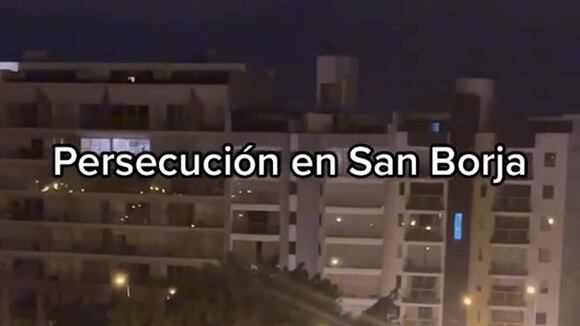 Trome | Persecución policial en San Borja