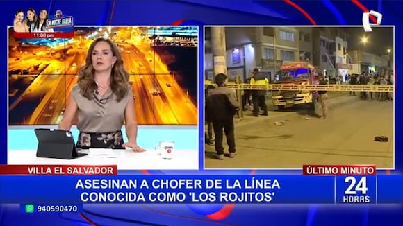 TROME | Asesinan a balazos a chofer de combi y vendedora ambulante en Villa El Salvador. Video: Panamericana