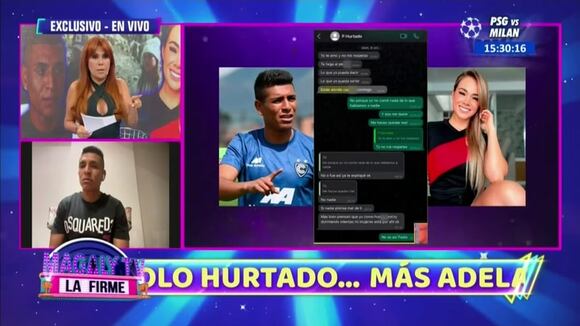 TROME | Paolo Hurtado le decía te amo a Jossmery Toledo el día del Baby Shower (Magaly Tv, la Firme)