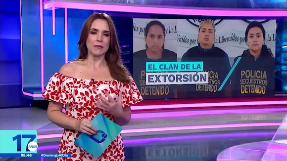 Intervienen a familia de extorsionadores