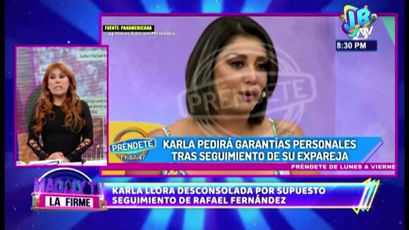 Trome|Karla Tarazona y la confesión a Magaly Medina