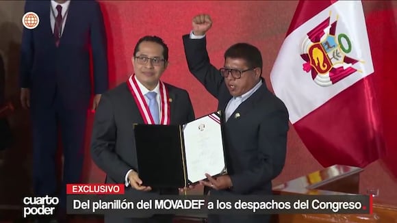 TROME | Diez trabajadores del Congreso en planillones del Movadef (Cuarto Poder)