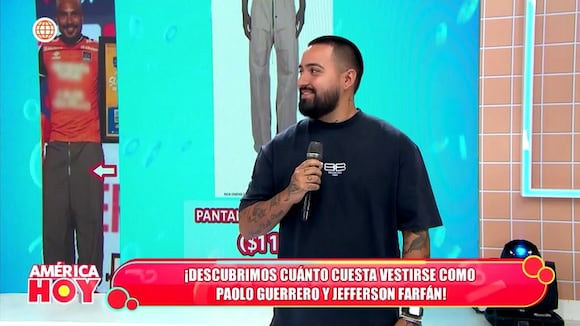 La costosa ropa de Jefferson Farfán y Paolo Guerrero