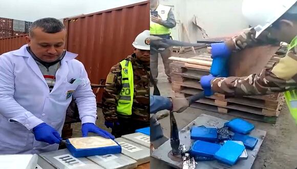 Callao: Droga extremadamente oculta demoró cinco días para ser extraída por las autoridades