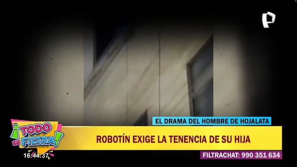 Robotín vive un drama: Denuncia que no le permiten ver a su hija biólogica