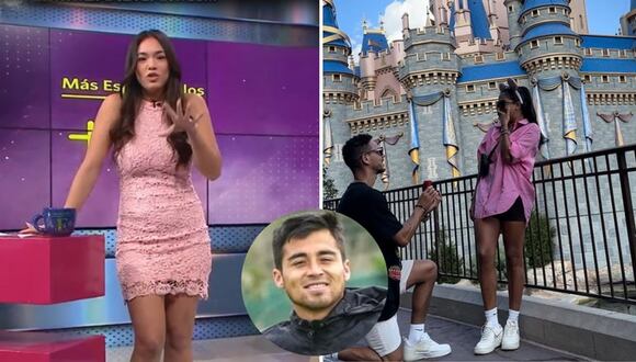 Jazmín Pinedo se confunde de nombre al comentar el compromiso de Melissa Paredes y Anthony Aranda