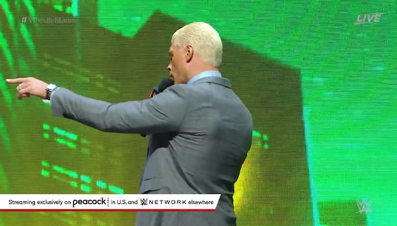 WWE Cody Rhodes elige a Roman Reigns para WrestleMania XL VIDEO: WWE