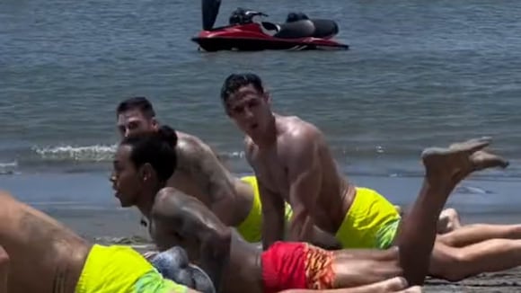 TROME - Chicos de EEG son captados en playa de Paracas grabando secuencias extremas