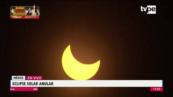 Eclipse solar del 14/10/2023