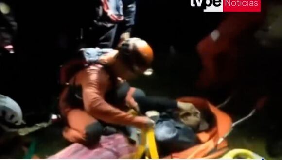 Huaraz: turista es auxiliado tras caída en la Cordillera Blanca