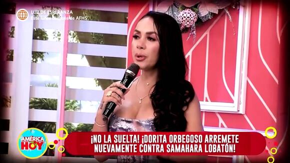 Dorita critica a Samahara Lobatón