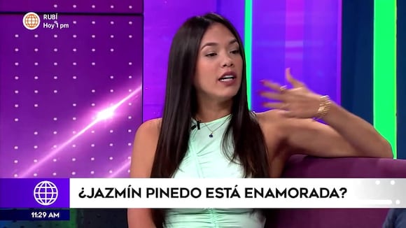 Jazmín Pinedo habla de su novio