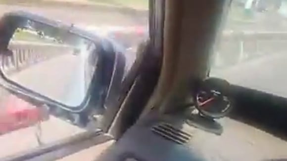 TROME | Capturan a presunto extorsionador en la avenida Javier Prado ( Twitter)