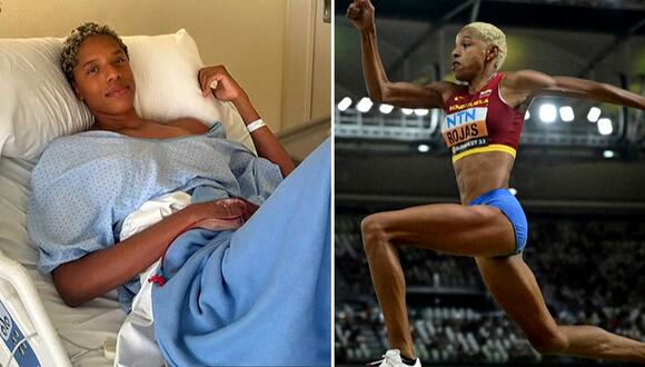 Yulimar Rojas es baja en París-2024 por lesión