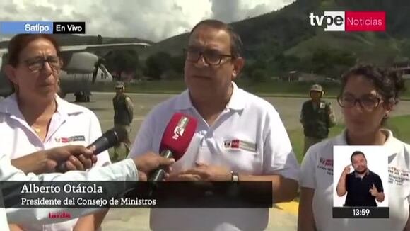 Alberto Otárola, respecto al rechazo de admisión de la moción del pedido de vacancia de la presidenta Boluarte
