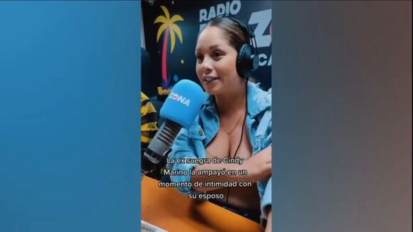 Trome | Cindy Marino confiesa que su exsuegra la viendo en plena sesión íntima