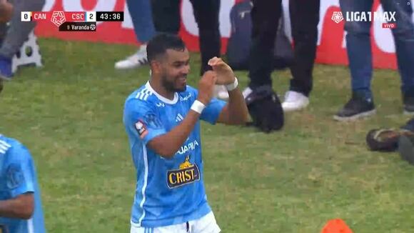 Brenner Marlos anotó el 2-0 de Sporting Cristal vs. Cantolao. (Video: Liga 1 Max)