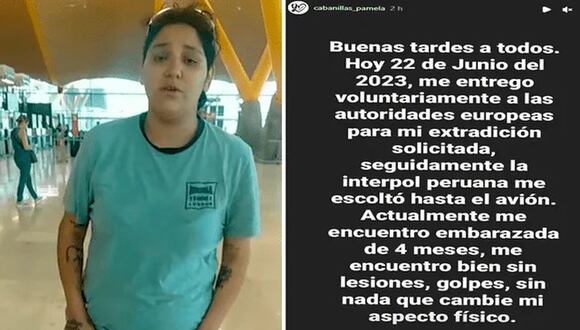 Pamela Cabanillas: Estafadora de los QR se entregó a las autoridades y sostuvo estar embarazada