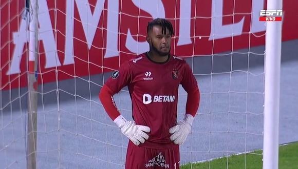 Gol de Martín Alaniz para el 1-0 de Aurora vs. Melgar. (Video: ESPN)