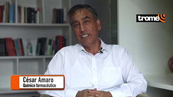 TROME | César Amaro, químico farmacéutico y vocero de Videnza Consultores, indica que la población debe saber que consume productos de calidad
