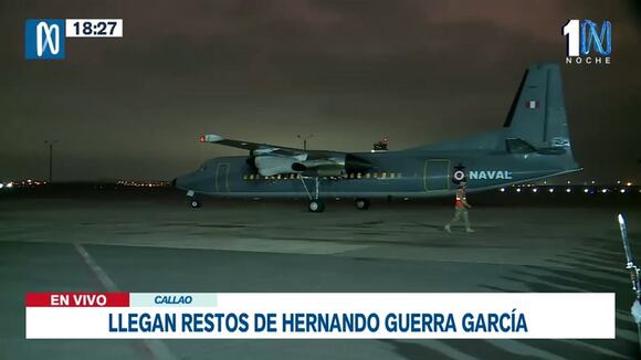 TROME | Llegada de los restos de Nano Guerra García (Canal N)