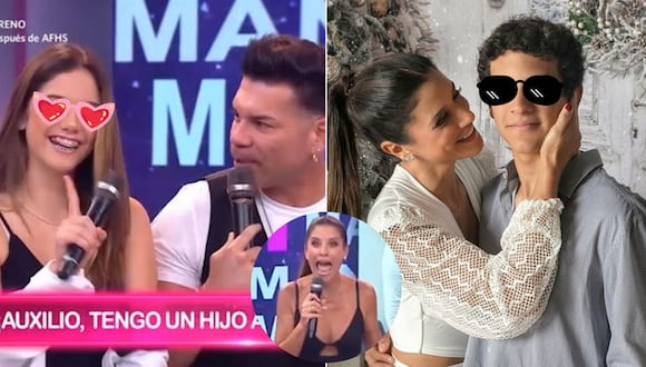 La reacción de María Pía Copello al enterarse EN VIVO que a Gaela Garraza le gusta su hijo Samuel