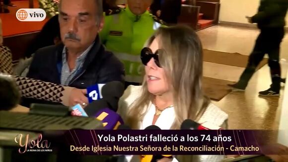 Sobrina de Yola Polastri reveló que restos de la artista será velada en el Ministerio de Cultura