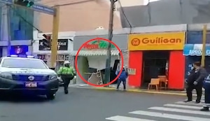 Dos heridos tras explosión de balón de gas en juguería de Jesús María