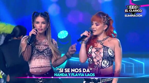 Flavia Laos canta "Si se nos da" en EEG