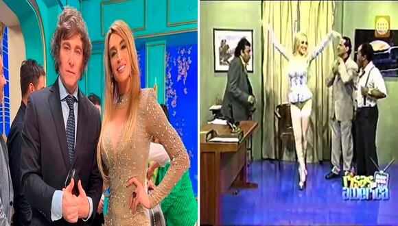 Fátima Flórez: Así fue la aparición de la novia del presidente Javier Milei en 'Risas de América'