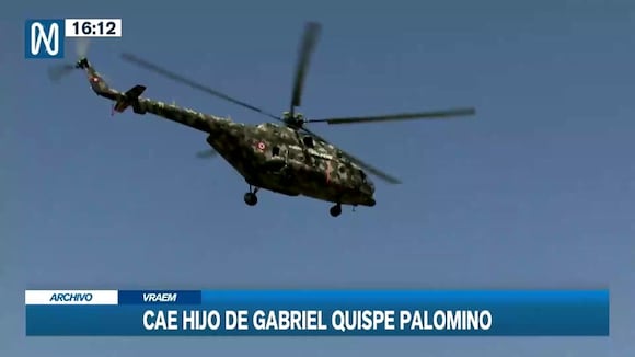 TROME | Capturan al hijo de Gabriel Quispe Palomino en el VRAEM (Canal N)