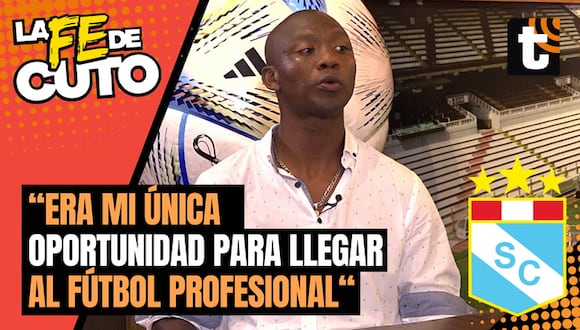 LA FE DE CUTO: Joel Herrera cuenta lo duro que fue llegar al fútbol profesional con Sporting Cristal