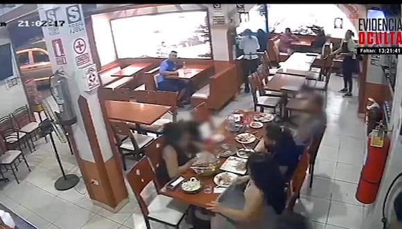 Así fue el ataque de un extorsionador a una pollería en Puente Piedra