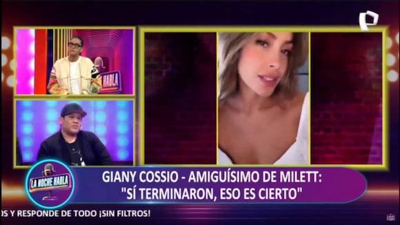 TROME - Amigo de Milett Figueroa revela que sí hubo ruptura con Tinelli