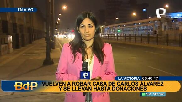 TROME | Roban en casa de Carlos Álvarez