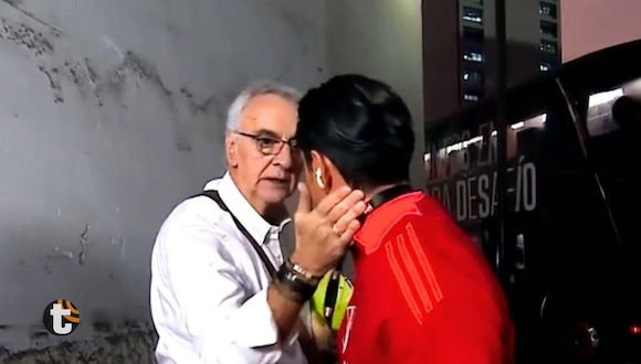 Trome - Jorge Fossati sorprendió a sus jugadores con esta muestra de afecto (Movistar Deportes)