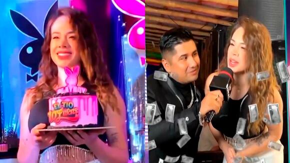 Jossmery Toledo se 'recursea' como reportera en discoteca del sur