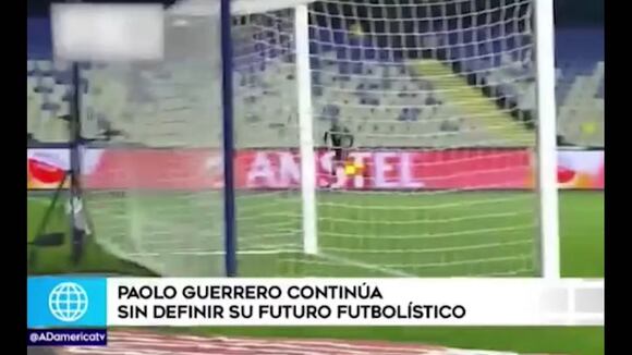 Paolo Guerrero a poco de definir su futuro ¿A qué club irá?