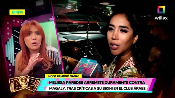 TROME | Melissa Paredes a Magaly por llamar ‘muerto de hambre’ a Anthony Aranda: “¿Tu plata o la mía?”