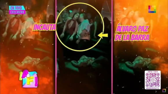 TROME - Álvaro Paz de la Barra se luce con otra mujer