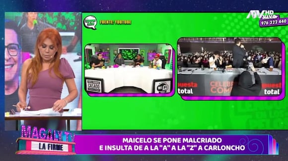 TROME | Jonathan Maicelo insulta a Carloncho (Magaly TV)