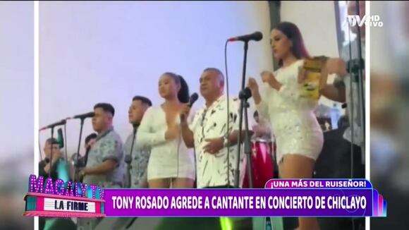 TROME - Tony Rosado es acusado por cantante de acoso y agresión: “Mañoso. Me insultó, me humilló y me empujó”