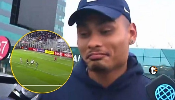 Jeriel De Santis confesó cómo se siente tras críticas por fallar gol ante Colo Colo (América TV)