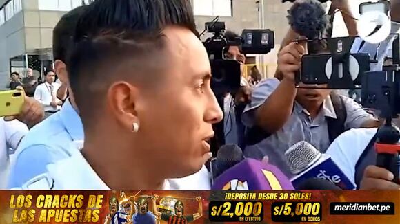 Christian Cueva se mostró feliz por el triunfo de Alianza Lima sobre Libertad.