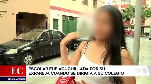 Lince: escolar fue acuchillada por su expareja cuando se dirigía a su colegio