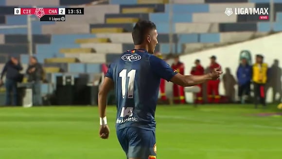 Gol de Cienciano 0-2 Los Chankas en Noche del Papá (VIDEO: Liga 1 Play)