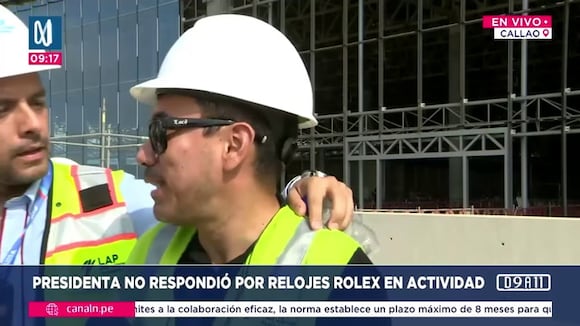 Dina Boluarte no declara a la prensa en actividad pública en medio de caso Rolex