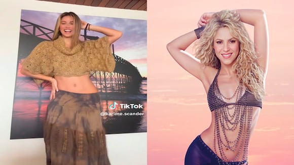 Karime Scander sorprende al bailar moviendo las caderas como Shakira